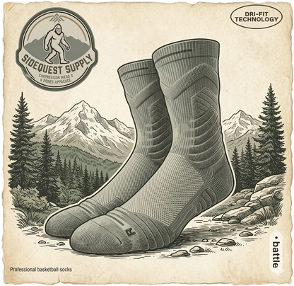 Sasquatch Sidequest Socks
